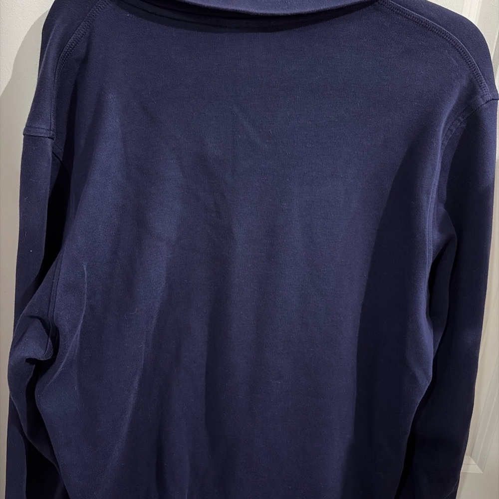 Lacoste Men's Dark Blue Zip-Up Sweater - Picture 6 of 7